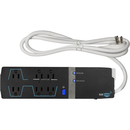 ELAC ProteK 6-Outlet Surge Protector with Wi-Fi