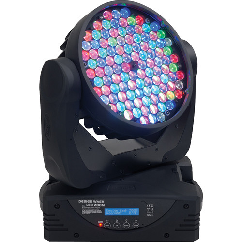 Elation Professional Design Wash LED Zoom Moving Head Lighting Fixture (Black)