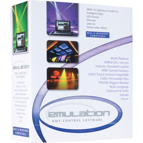 Elation Professional EmuLATION DMX Control Software