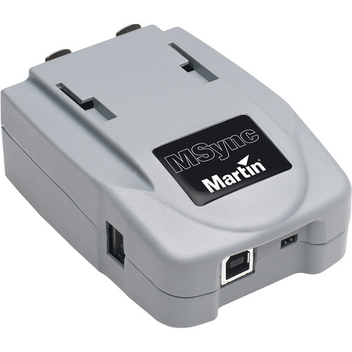 Elation Professional M-Sync USB with 2 3-Pin XLR Connectors for Timecode