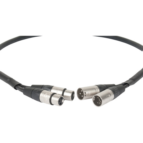 Elation Professional Q1-3P5D1M Link 1M Extension Cable, XLR