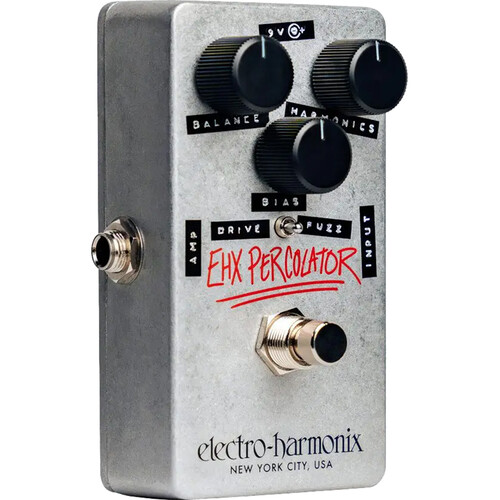 Electro-Harmonix Percolator Harmonic Saturator Fuzz Pedal