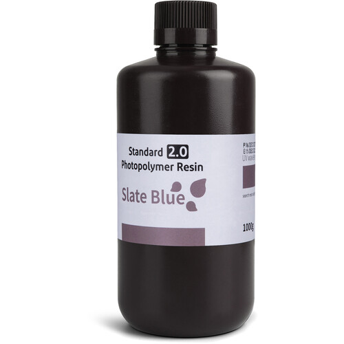 ELEGOO Standard Resin V2.0 (1kg Bottle, Slate Blue)