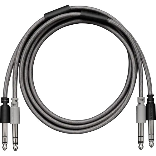 Elektron 1/4" Phone Twin TRS Balanced Audio Cable (1.3')