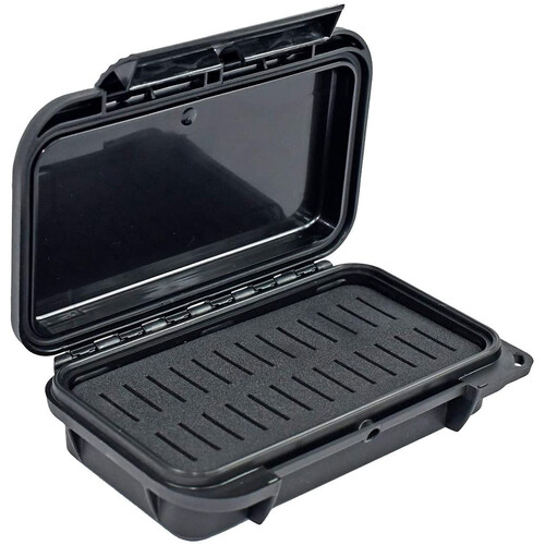 Elephant Elite Waterproof Memory Card Case (Black Case, Black Foam)