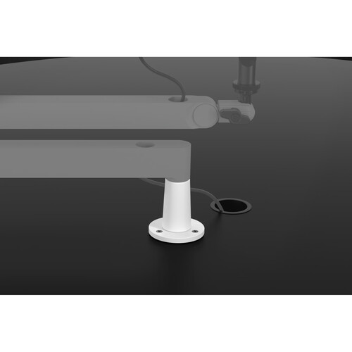 Elgato Desk Plate for Wave Mic Arm (White)
