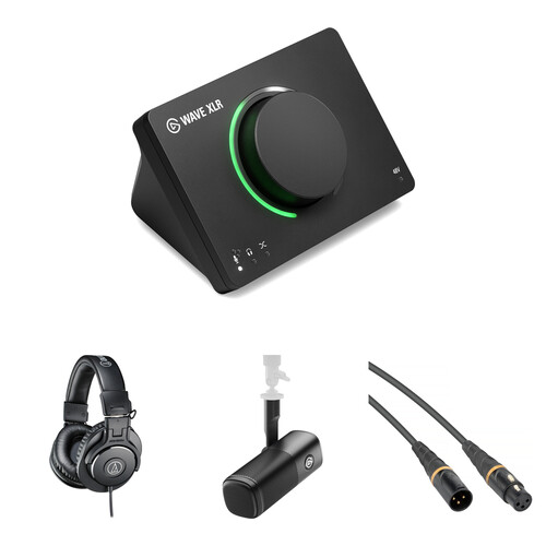 Elgato Wave XLR MK.2 USB-C Audio Interface Starter Kit