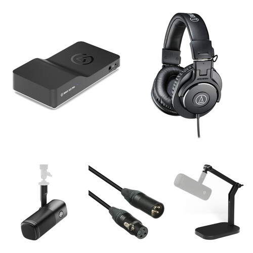 Elgato Wave XLR Pro USB-C Audio Interface Starter Kit