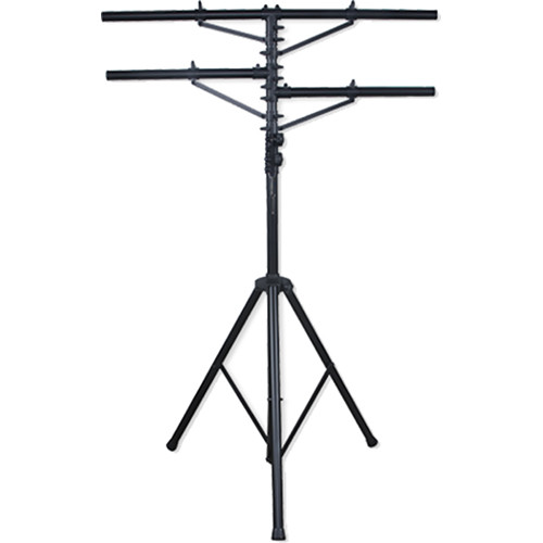 Eliminator Lighting Tri-33 Tripod Stand Two T-bars (12')