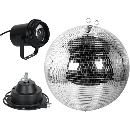 Eliminator Lighting M600EL 16" Mirror Ball Package