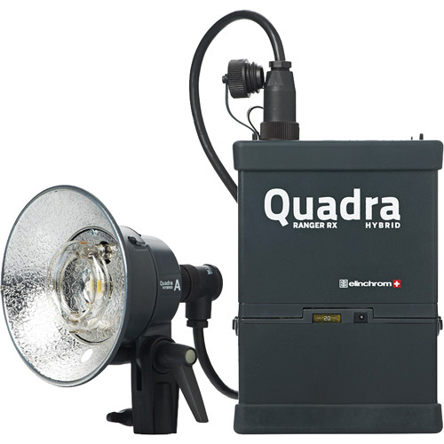Elinchrom Ranger Quadra Hybrid RX Lead-Gel Battery 1-Light Standard A Kit