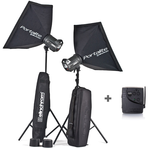 Elinchrom BRX 250 and BRX 500 Monolights To Go Kit