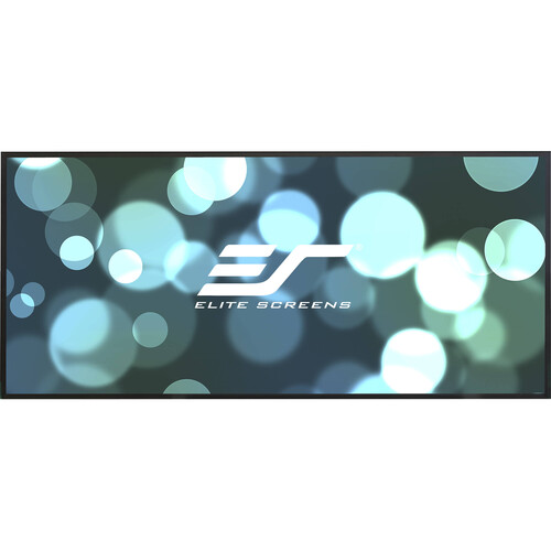 Elite Screens AR128DHD5 Aeon CineGrey 5D 62.8 x 111.6" Ambient Light-Rejecting Fixed-Frame Projection Screen
