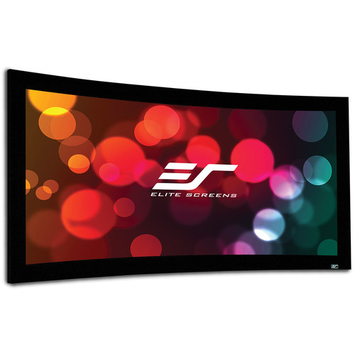 Elite Screens CURVE120H-A1080P3 Lunette 59 x 104.7" Fixed Frame Projection Screen
