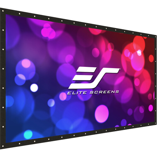 Elite Screens DIY250H1 DIY Pro 122.2 x 217.9" Folding Projection Screen with WraithVeil Dual Surface