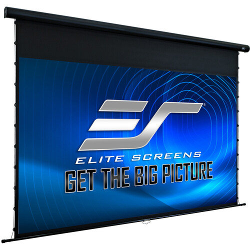 Elite Screens 115" Outdoor Manual Tab-Tension Projector Screen with CineWhite Surface