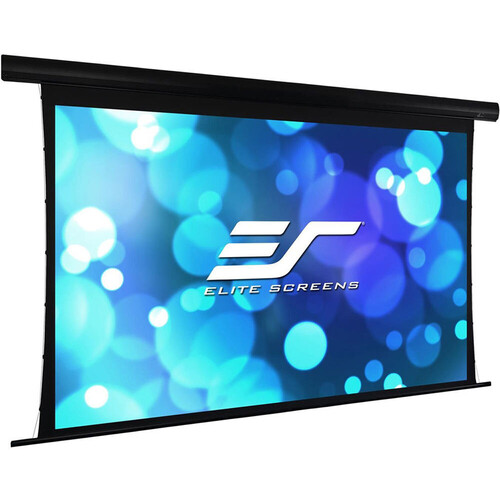 Elite Screens Yard Master Tab-Tension 135"/ 16:9  Outdoor Electric Motorized Front/Rear Projection Screen (Wraithv