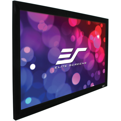 Elite Screens R135WH2 ezFrame 2 66.1 x 117.7" Fixed Frame Projection Screen