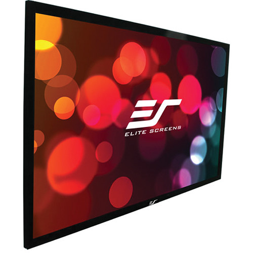 Elite Screens ER180WH2 SableFrame 2 88.2 x 156.9" Fixed Frame Projection Screen