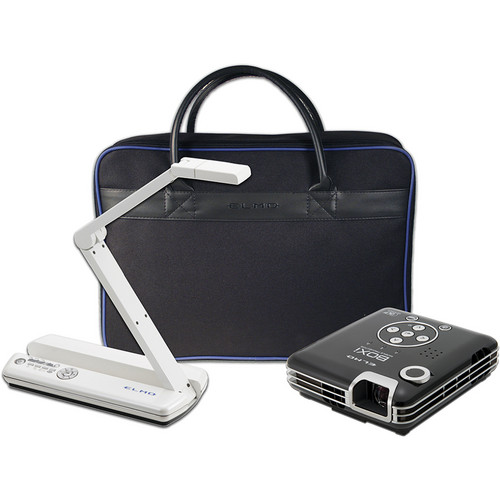 Elmo POG Bundle: MO-1 White / BOXi T-350 Projector / & Soft Case