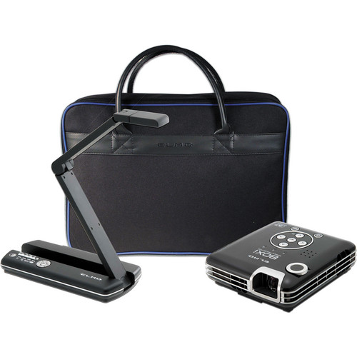 Elmo POG Bundle: MO-1 Black / BOXi T-350 Projector / & Soft Case