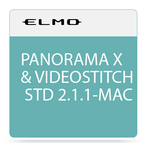 Elmo QBiC Panorama X & VideoStitch Studio VR Bundle (Mac)