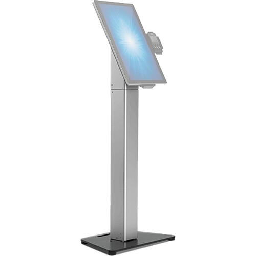 Elo Touch Slim Self-Service Floor Stand Top for 15 & 22" I-Series Displays (Requires Base, Silver)