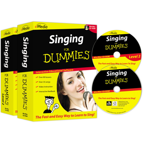 eMedia Music Singing For Dummies Deluxe (Electronic Download, Mac)