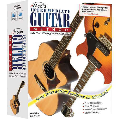 eMedia Music Intermediate Guitar Method v3 - Intermediate Guitar Lessons for Mac (Download)