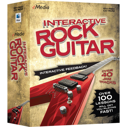 eMedia Music Interactive Rock Guitar Lessons for Windows (Download)