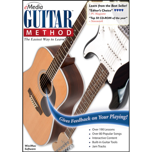 eMedia Music Guitar Method v6 - Guitar Learning Software (Mac, Download)