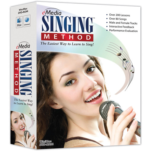 eMedia Music Singing Method - Beginner to Intermediate Singing Lessons for Windows (Download)