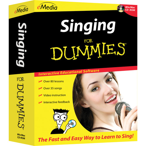 eMedia Music Singing for Dummies Level 1 (Electronic Download, Windows)