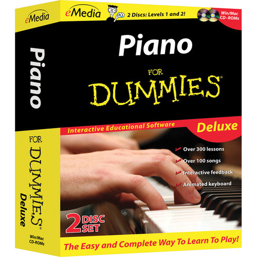 eMedia Music Piano for Dummies Deluxe (Electronic Download, Mac)