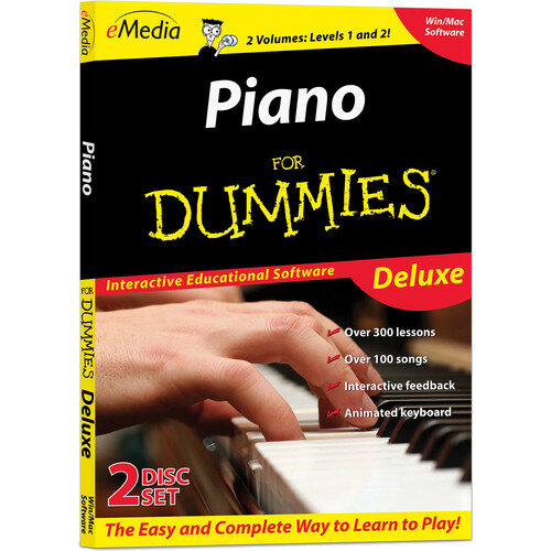 eMedia Music Piano for Dummies Deluxe (Electronic Download, Windows)