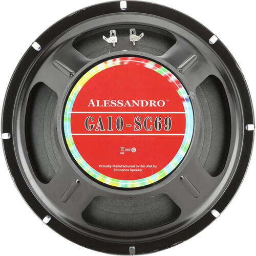 Eminence GA10-SC69 George Alessandro Signature 10" 8-Ohm Guitar Amplifier Speaker