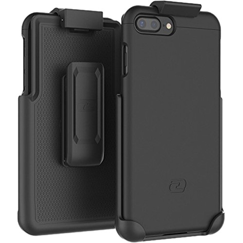 Encased SlimShield Series Case with Belt Clip Holster for iPhone 7 Plus (Black)