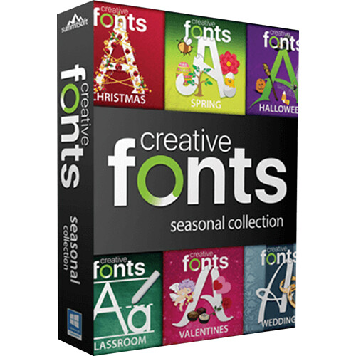 Encore Creative Fonts Seasonal Collection (Download)