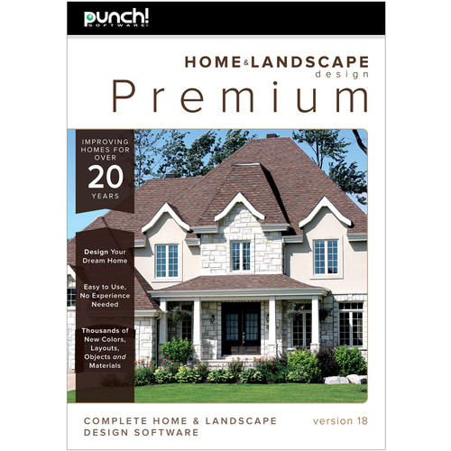 Encore Punch! Home  Landscape Design Premium v18 (Download)