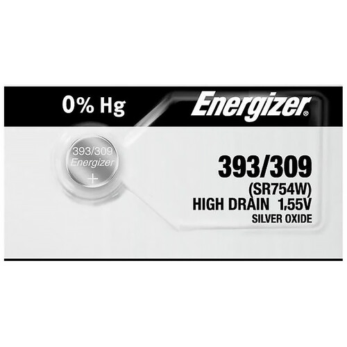 Energizer 393 1.55V Silver Oxide Battery