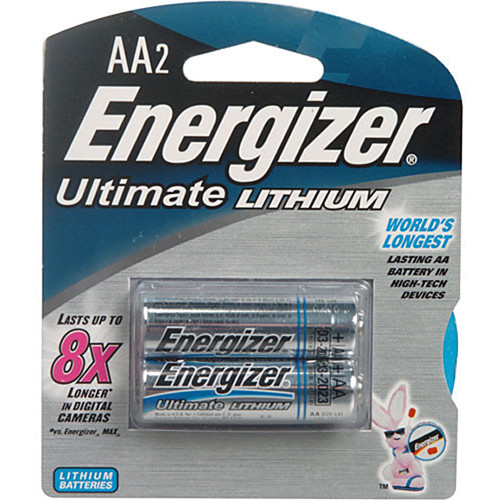 Energizer Ultimate Lithium AA Batteries (2 x 2-Pack)