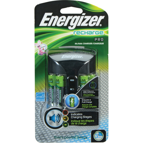 Energizer Recharge Pro Charger for AA and AAA NiMH Batteries