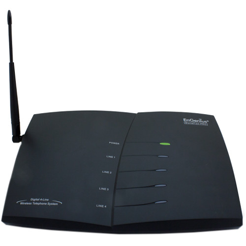 EnGenius DuraFon PRO Long-Range Multi-Line Expandable Cordless Phone System (Base Unit Only)