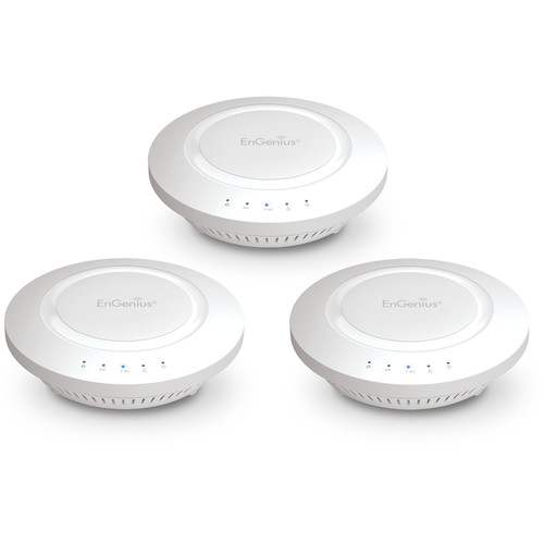 EnGenius 802.11ac 3x3 Dual Band Ceiling-Mount Wireless Access Point / WDS (3-Pack)