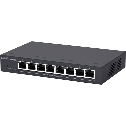 EnGenius Cloud Lite ECS208L 8-Port 2.5G Managed Network Switch