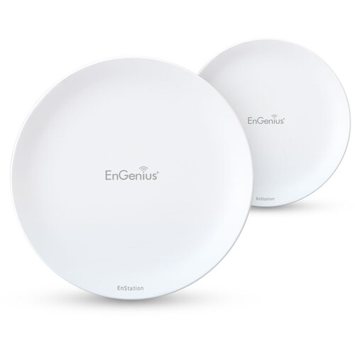 EnGenius EnStation5-AC Wireless 5 GHz Long Range Outdoor Bridge (2-Pack)