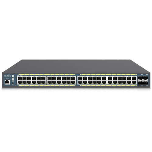 EnGenius EWS7952FP-FIT Fit 48-Port Gigabit PoE+ Compliant Managed Network Switch (740W)