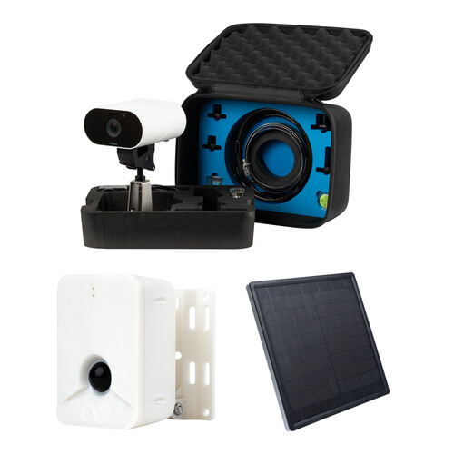 enlaps Tikee Mini+ Camera Pack with Tikee Sentinel & External Solar Panel Kit