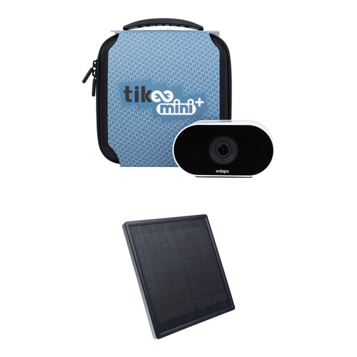 enlaps Tikee Mini+ with Soft Case & External Solar Panel