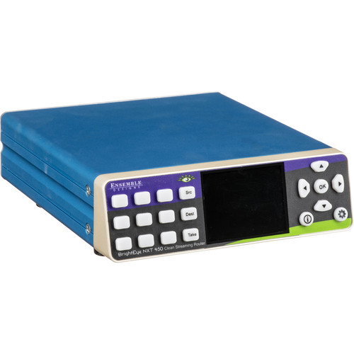 Ensemble Designs BrightEye NXT 450 Compact Router with H.264 Encoder/Decoder and Up/Down/Cross Conversion
